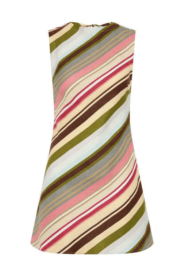 Julia Mini Dress Meleu Stripe Multi